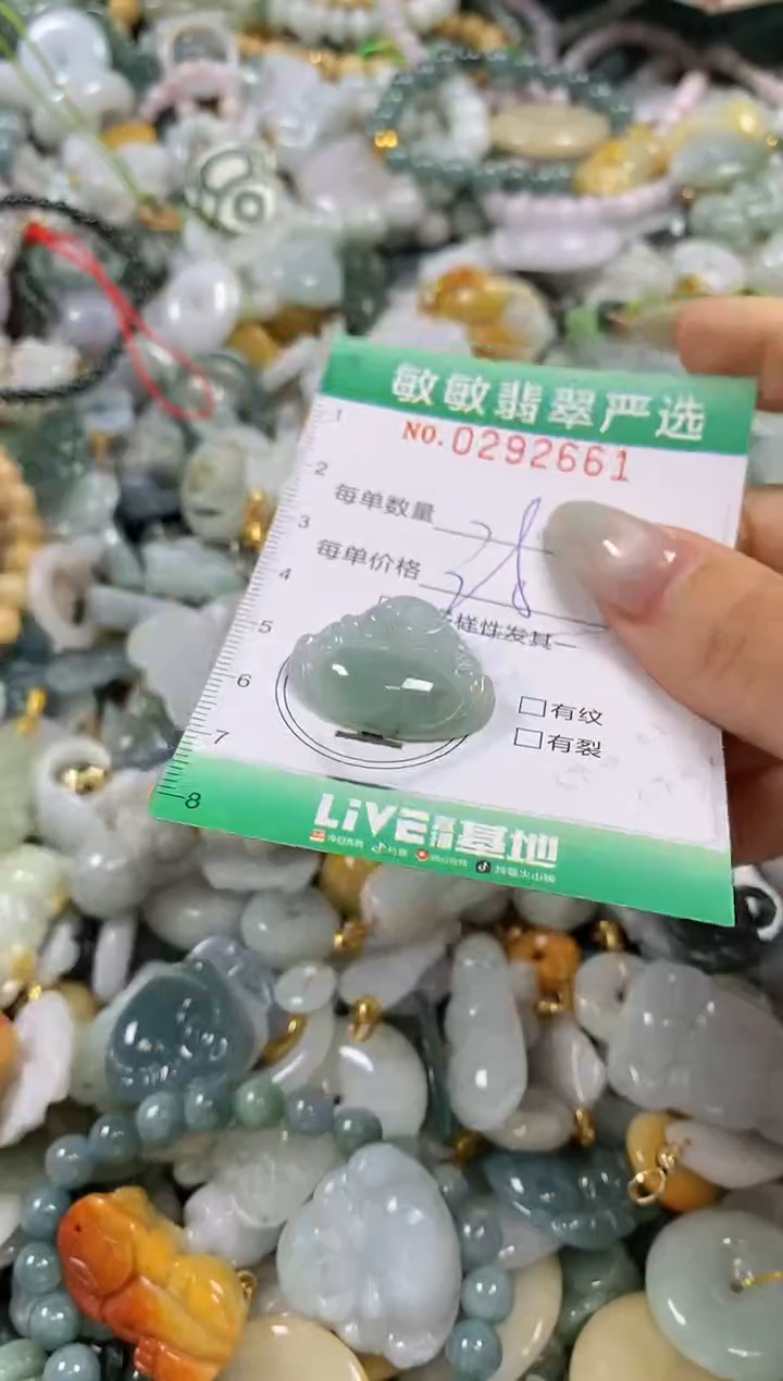 翡翠未镶嵌颈饰闪购0292661多样性发其一