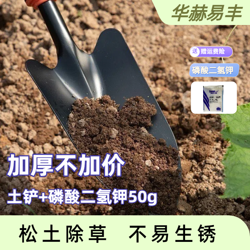 花铲种花松土小铲子园艺除草种植家用工具肥料磷酸二氢钾