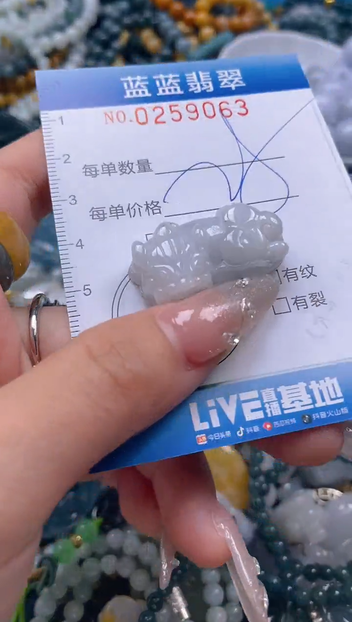 翡翠未镶嵌颈饰闪购0259063