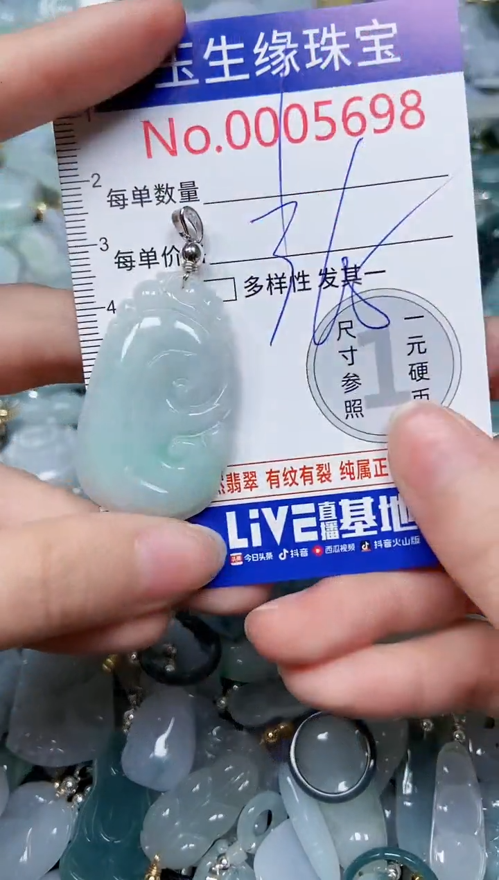 【闪购商品】翡翠颈饰未镶嵌闪购00005698