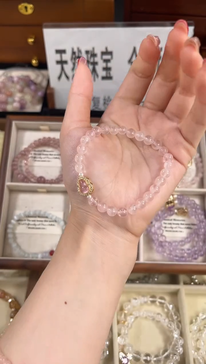 未镶嵌手串水晶         