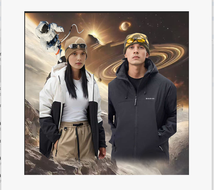 (2)航天羽绒冲锋王3789