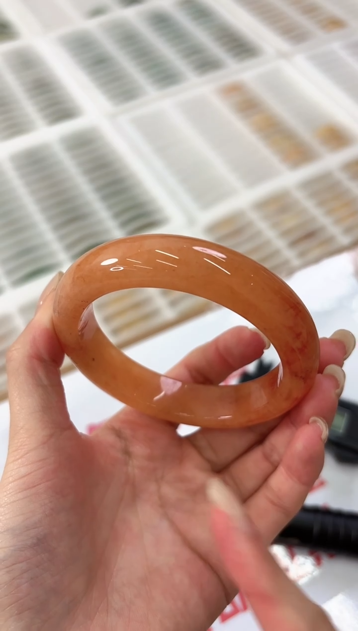 未镶嵌手镯石英质玉3-61JU