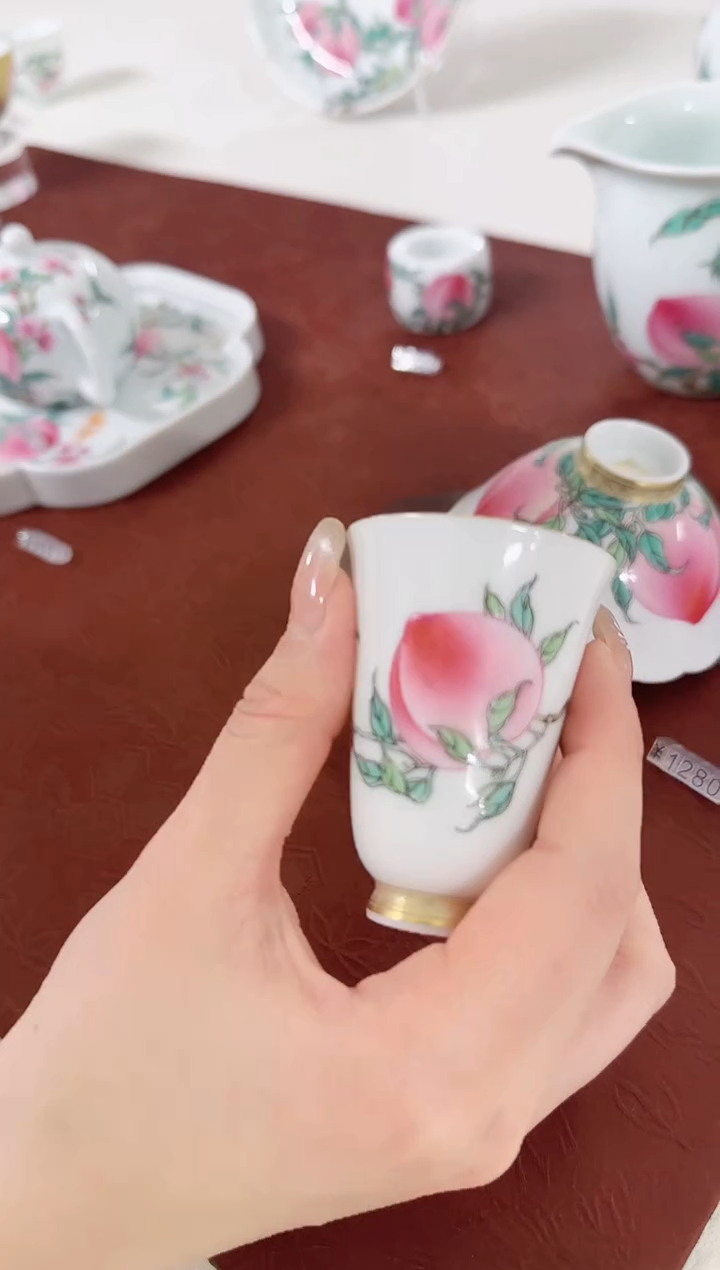 【闪购商品】桃子闻香杯一个一个一个