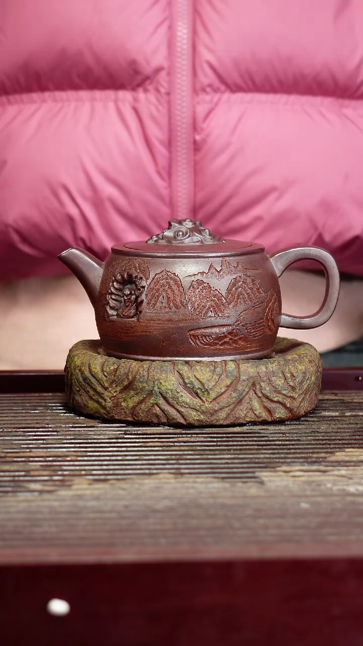 宜兴原矿紫砂壶茶壶宜兴原矿紫砂壶茶壶350C