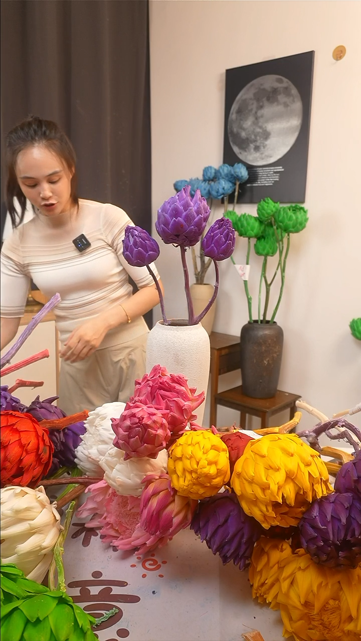 永生花 霸王花  A18