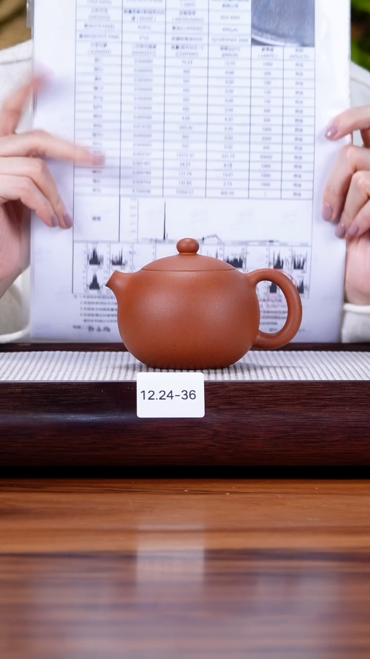 茶壶紫砂12.24-36  95全 老红泥 西施220