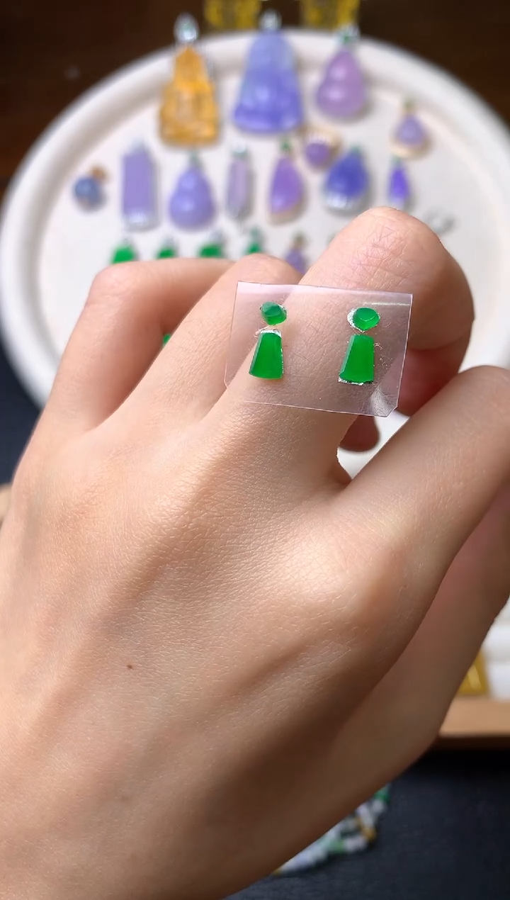 【闪购商品】定制翡翠未镶嵌裸石（镶嵌定制）