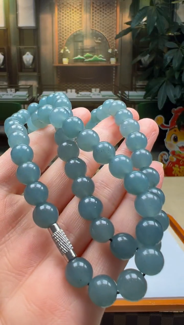翡翠未镶嵌颈饰YY2025-5-24-27