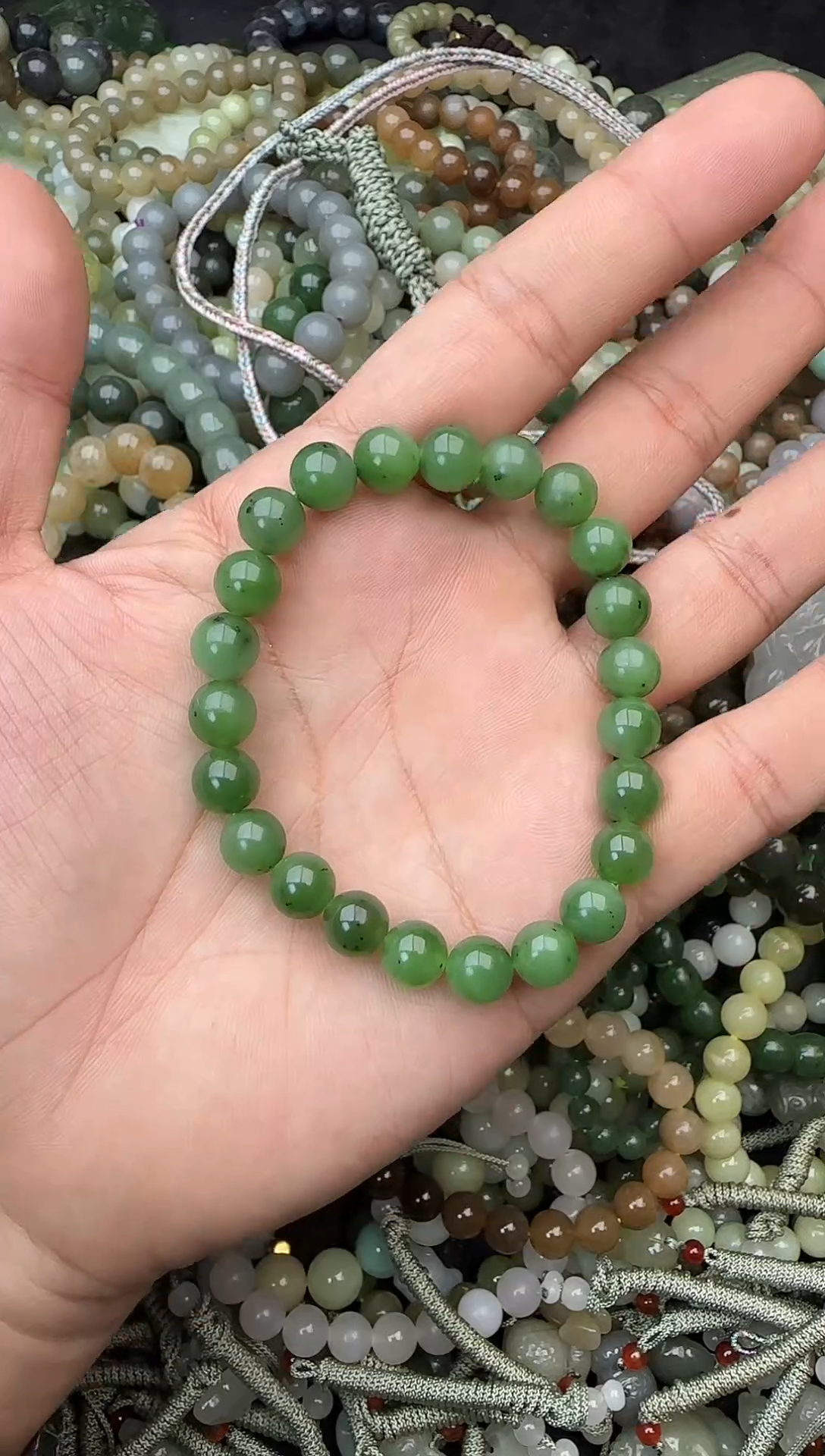 颈饰未镶嵌和田玉拍一发一