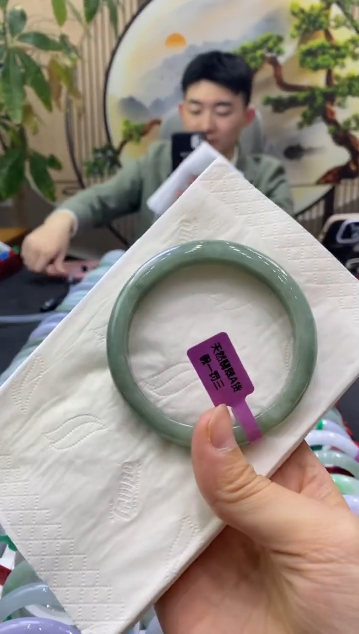 未镶嵌手镯翡翠0008