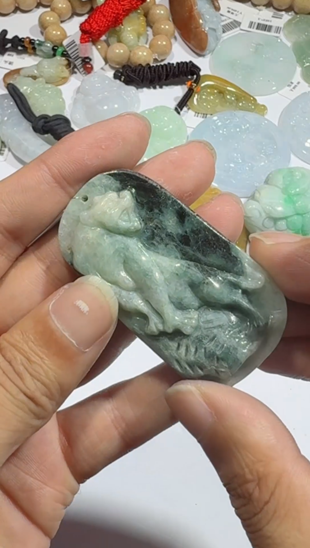 【闪购商品】翡翠吊坠(不含链)未镶嵌00001531