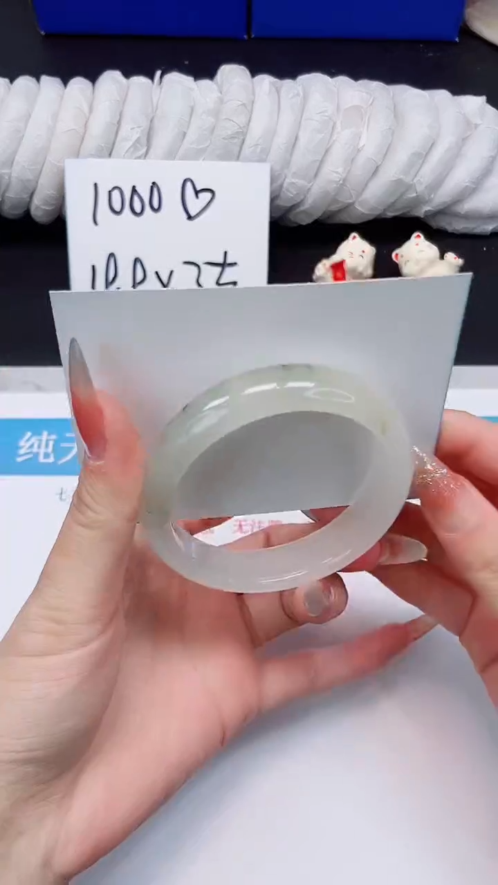 未镶嵌手镯石英质玉A15-55`56`