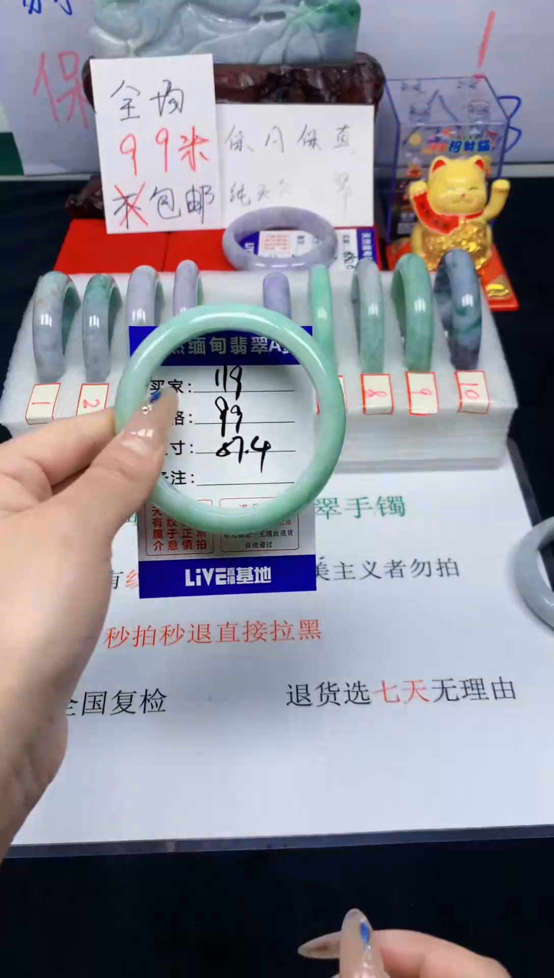 未镶嵌手镯翡翠19