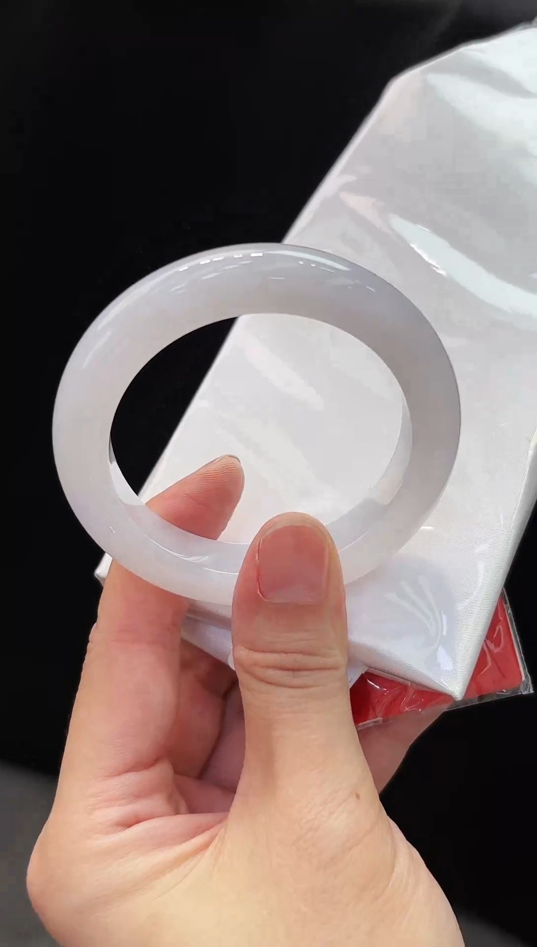 翡翠手镯未镶嵌51-53翡翠手镯112