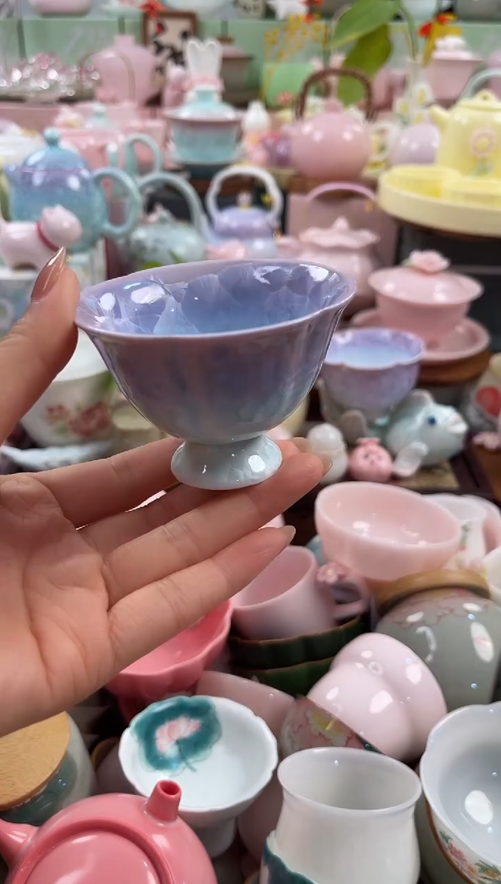 茶具：库存仅剩1件（蓝紫）