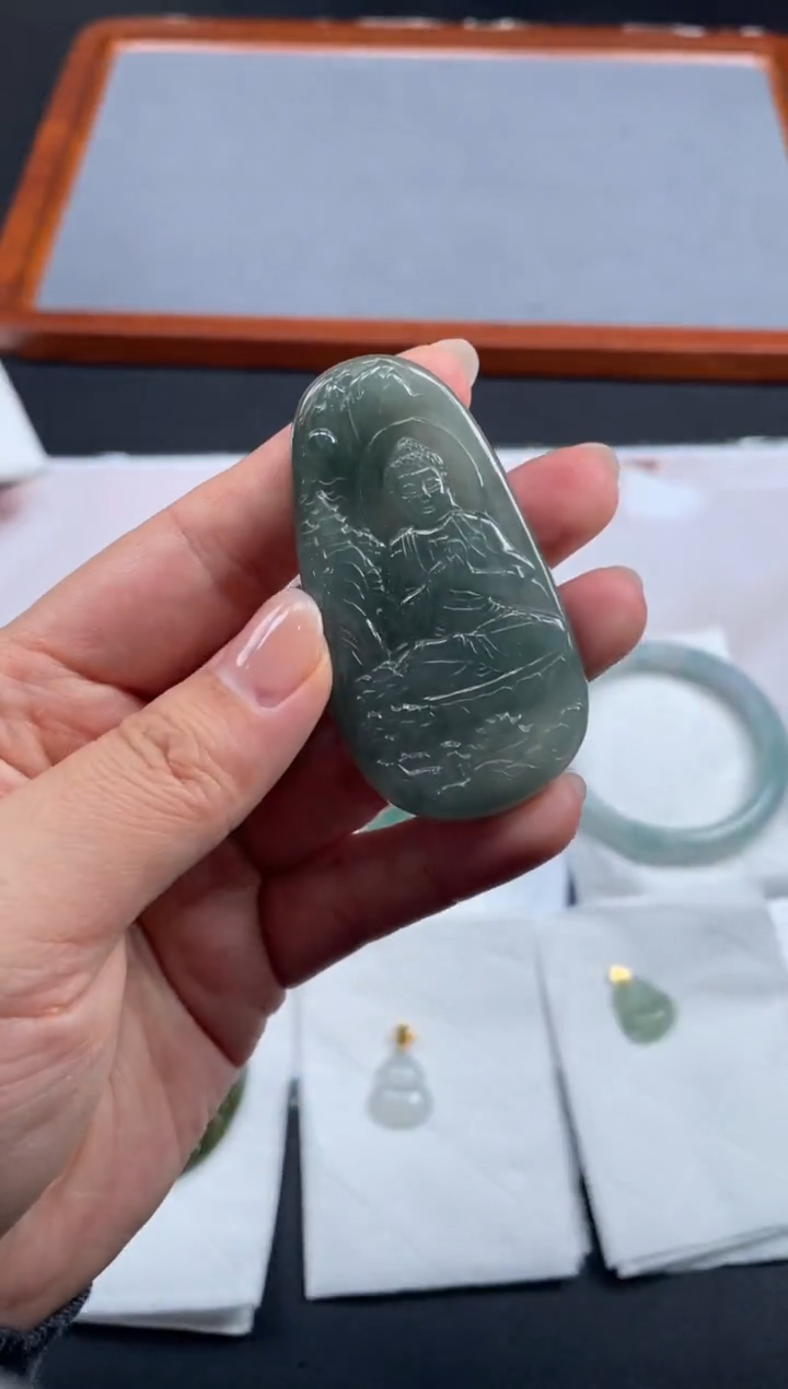 【闪购商品】定制翡翠未镶嵌02-21HDJT0142075