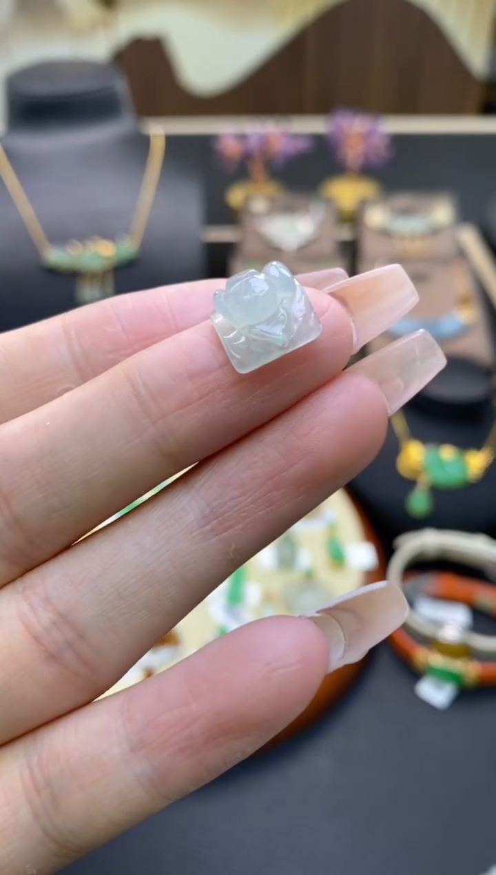 【闪购商品】翡翠颈饰未镶嵌净货12396