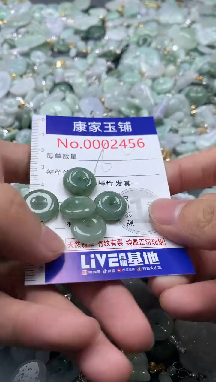 颈饰未镶嵌翡翠2456