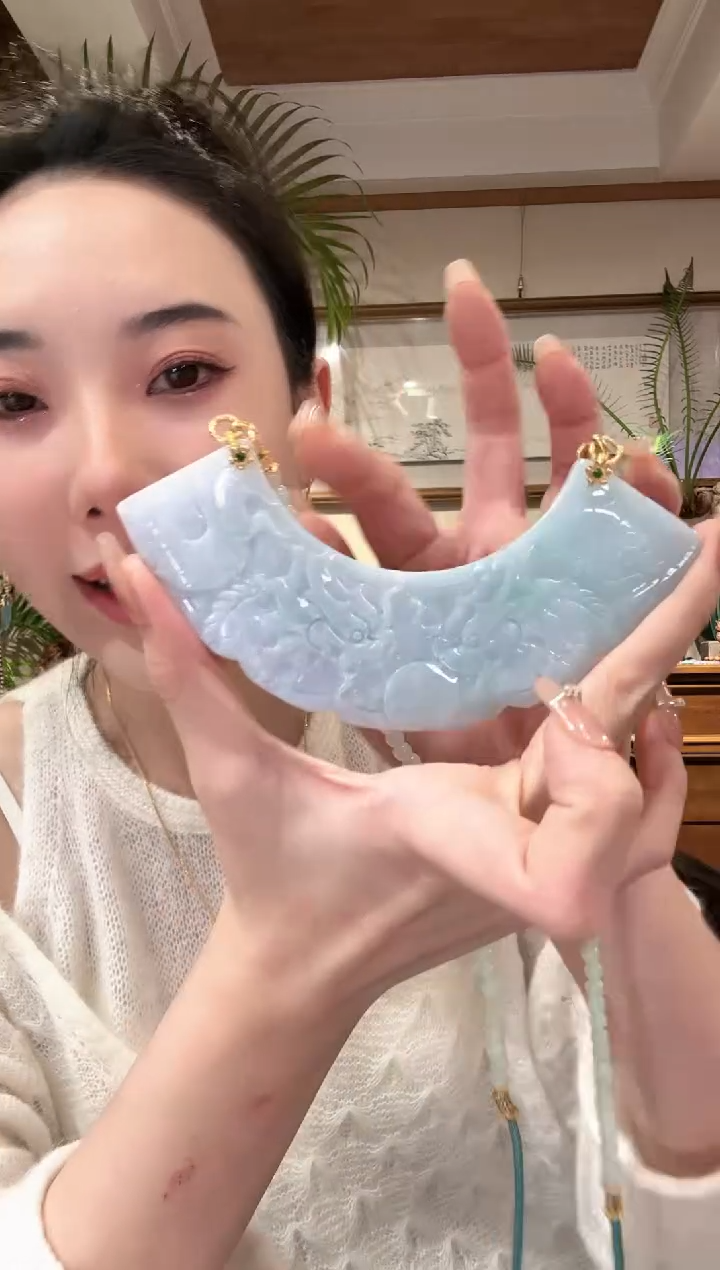 【闪购商品】翡翠颈饰未镶嵌国风