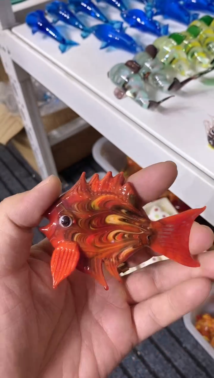 琉璃手工艺品大鱼