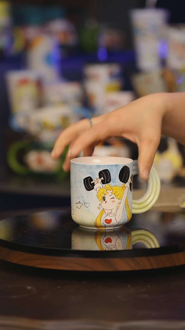 【闪购商品】摆件景德镇釉下彩绘设计师款式陶瓷