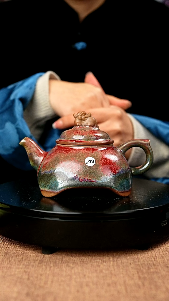 【闪购商品】593#省工一级品原矿钧瓷炉钧釉富甲一方