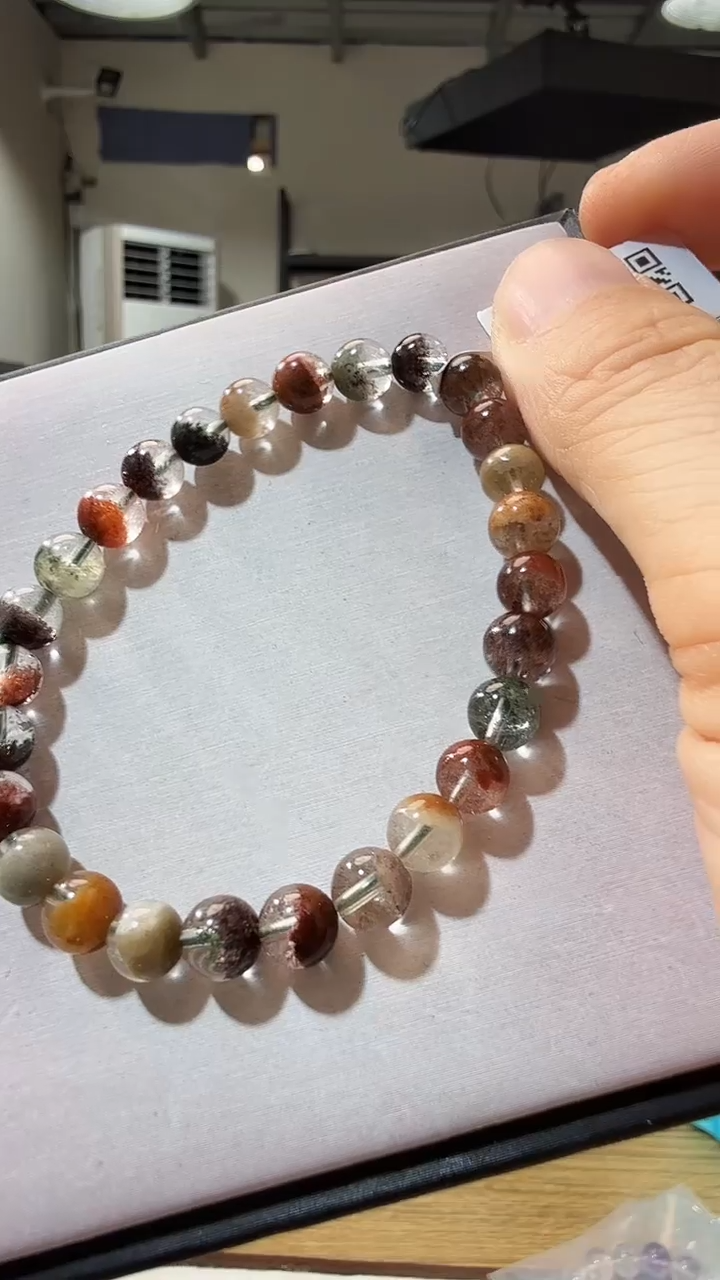 未镶嵌手链水晶优0777 约6mm