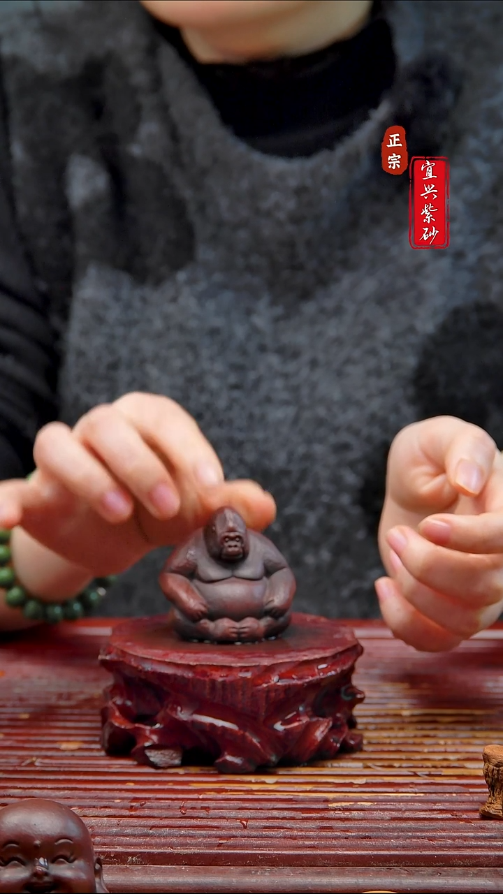 紫砂茶宠宜兴紫砂茶宠摆件