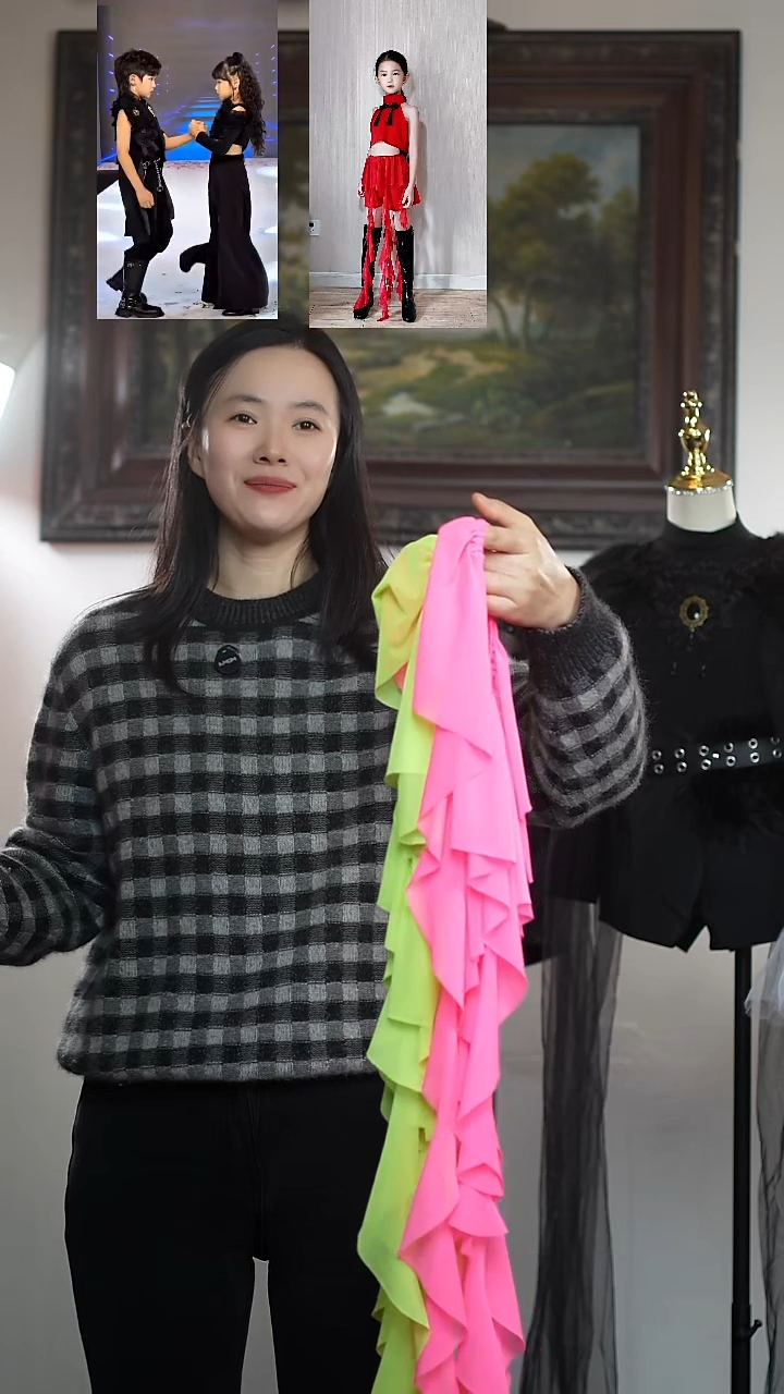 随机两个彩色腰帘艺桐轩儿童潮服