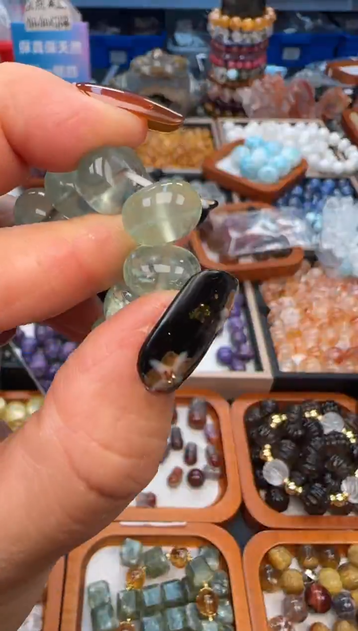 未镶嵌颈饰萤石50a多样性发其一/12.24/1个