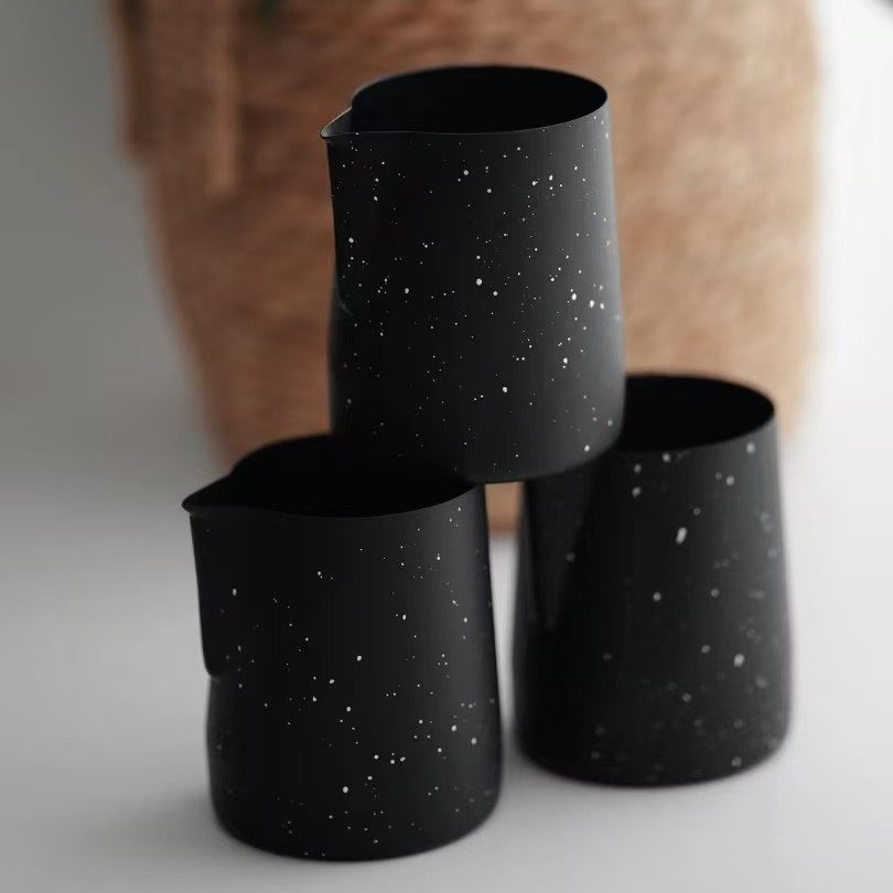 Balance星空波点无柄拉花缸打奶缸限量