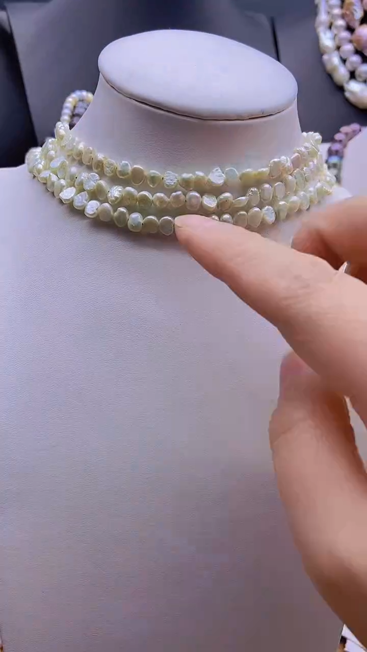 【闪购商品】淡水珍珠颈饰未镶嵌1