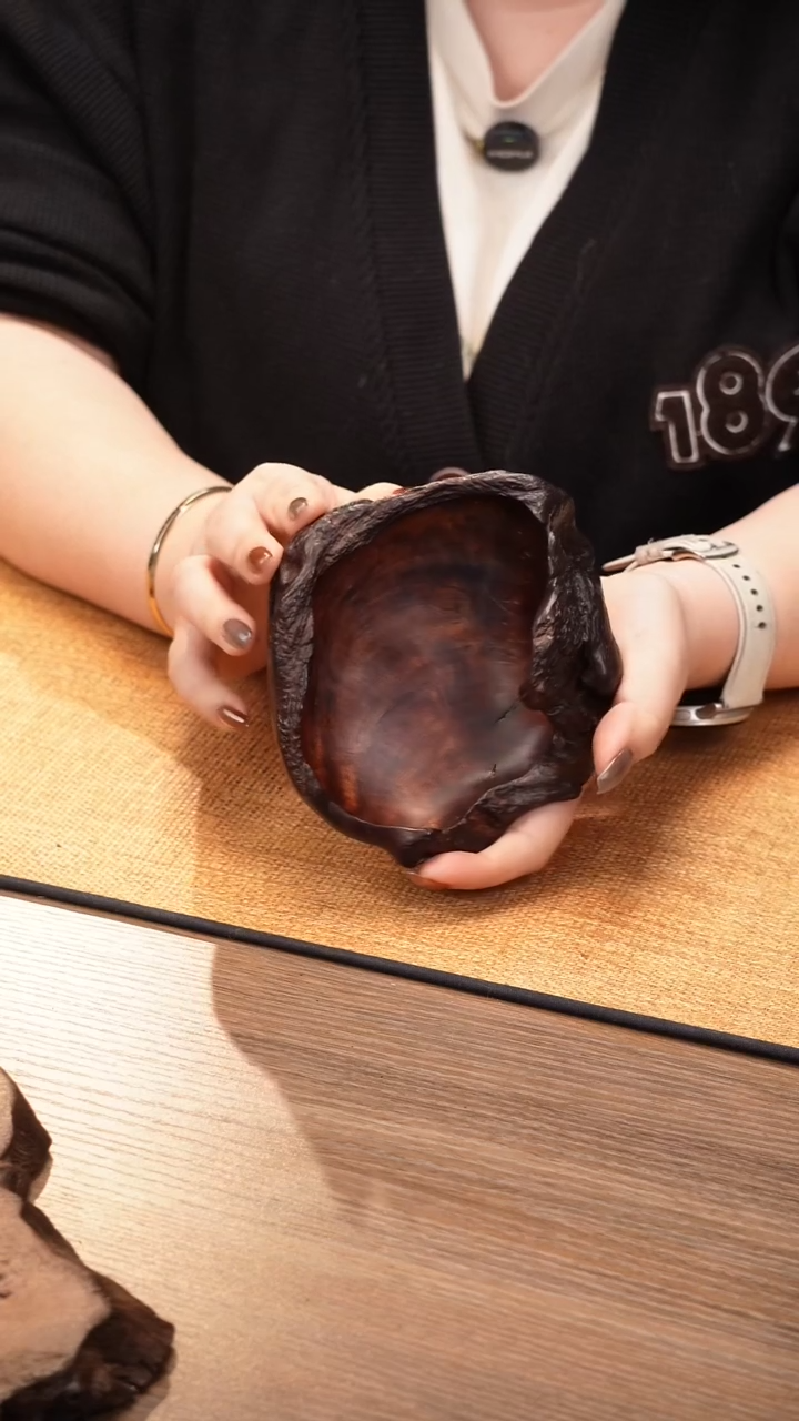 7号云小屋紫柚木果盘