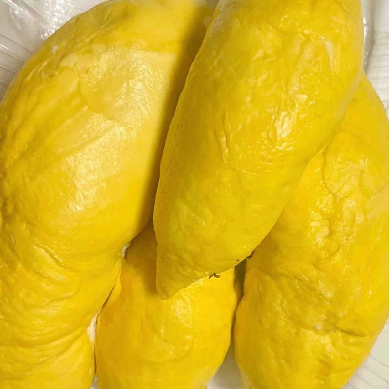 现拍现开【新鲜树熟榴莲】一个约4-7斤 核大干尧越南