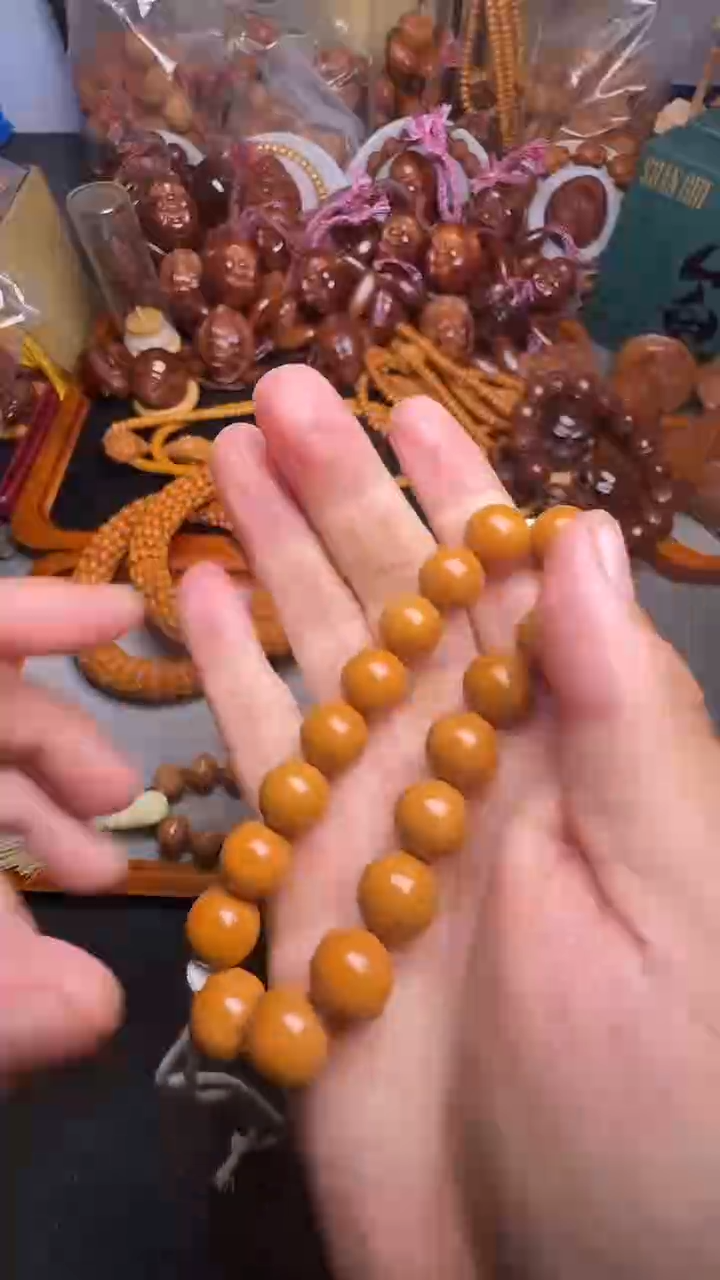 手串橄榄核太*皇猴头光珠
