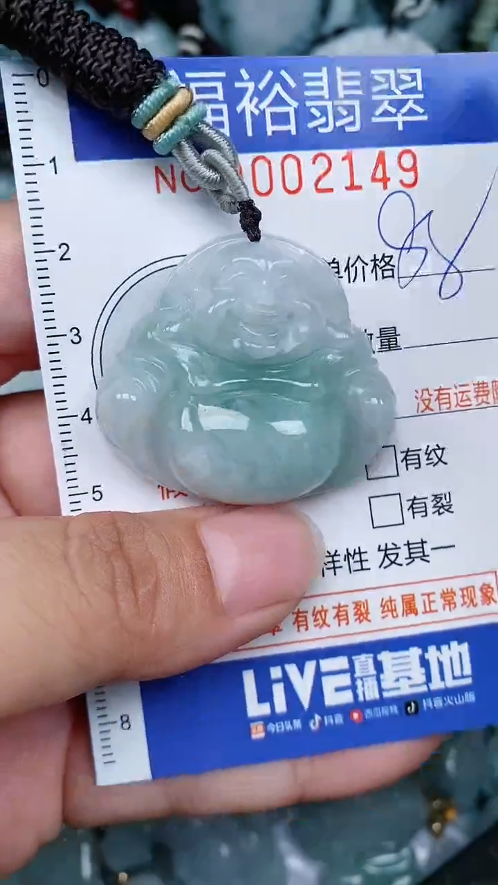 翡翠未镶嵌颈饰...0002149