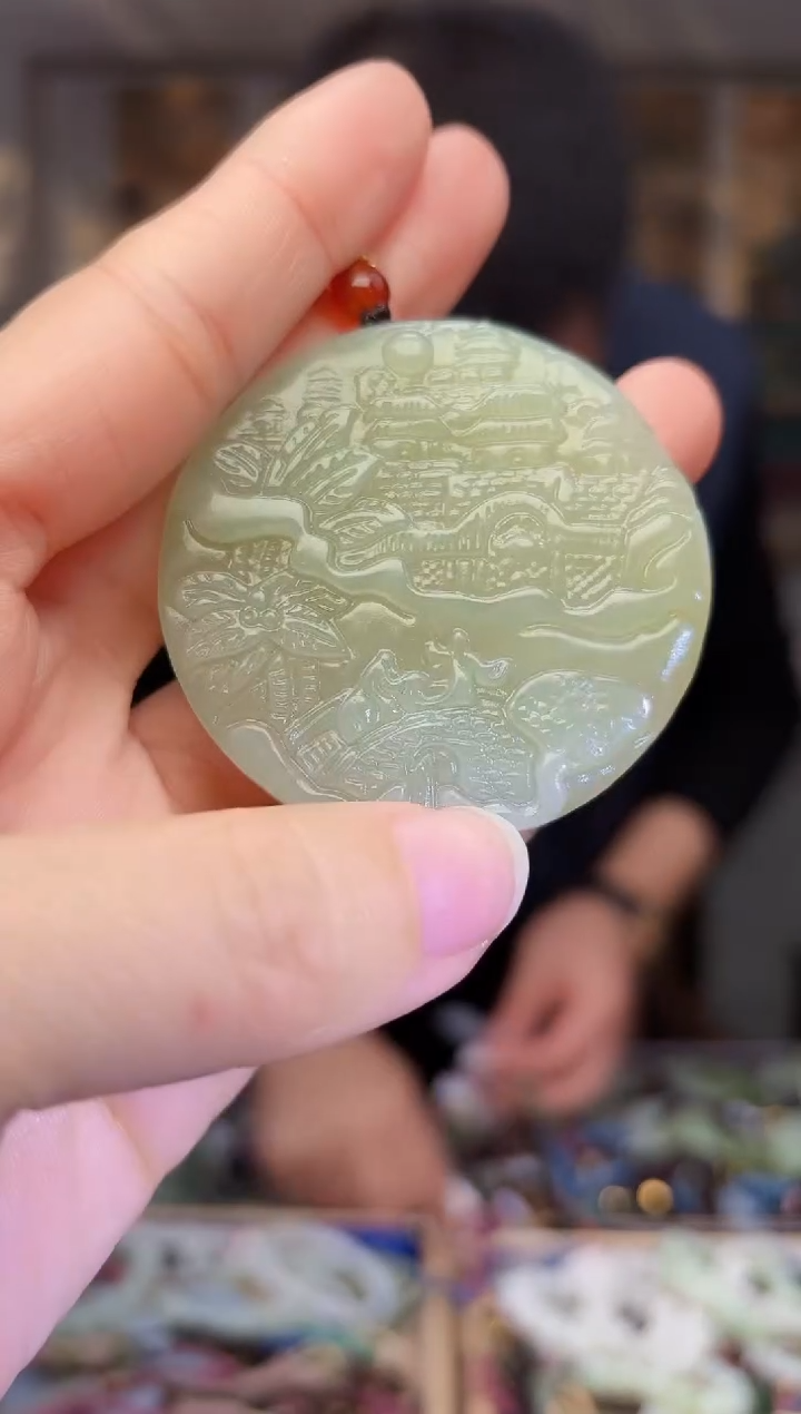 【闪购商品】和田玉挂件未镶嵌拍一发一