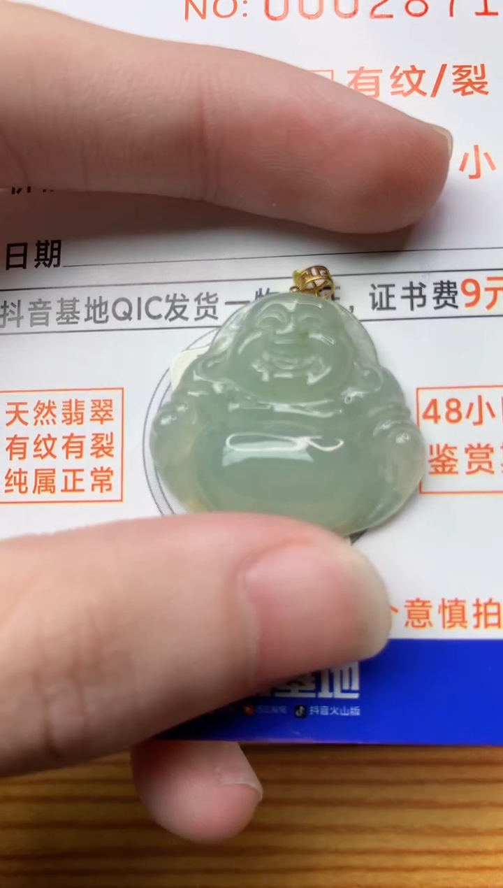 【闪购商品】翡翠颈饰18K金镶嵌6...........