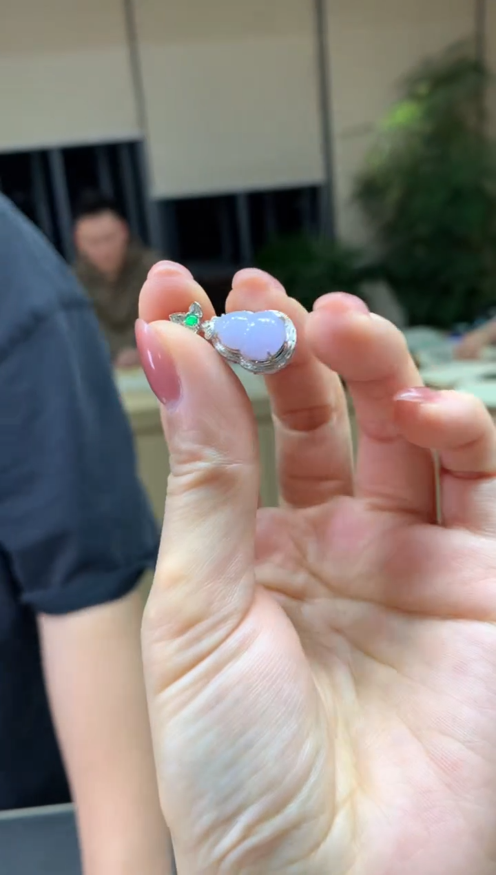 【闪购商品】翡翠颈饰18K金镶嵌|不退不换