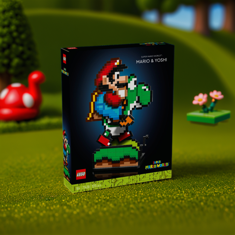 LEGO/乐高积木乐高71438马力欧和耀西1盒礼物优选