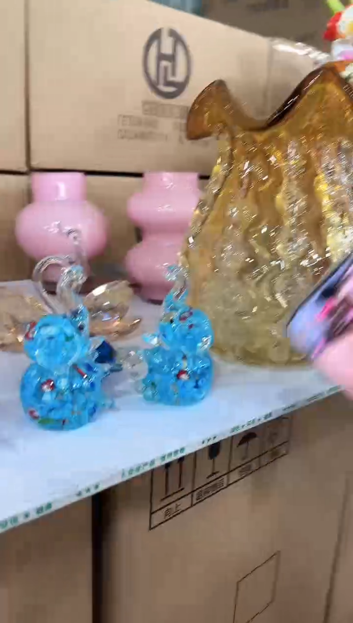 【闪购商品】无铅玻璃悠悠R-花器-30早一对