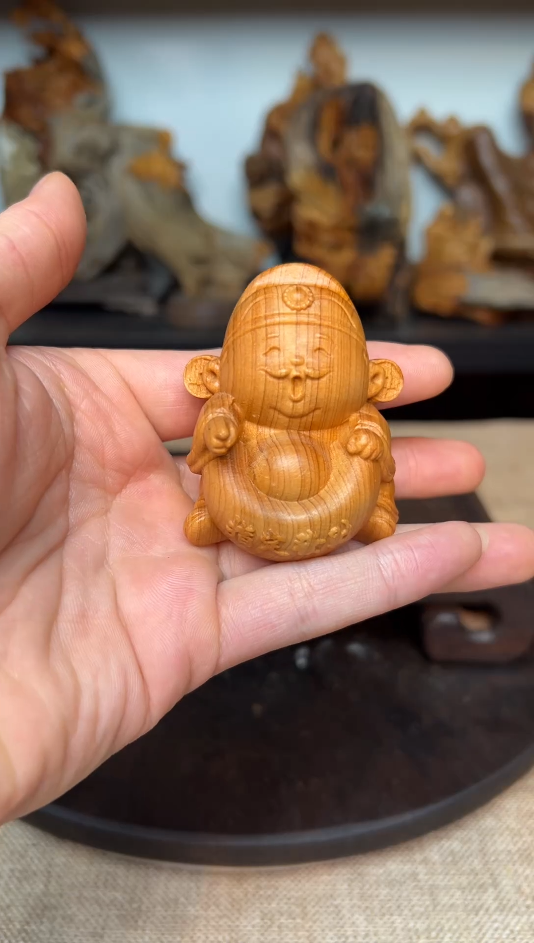 柏木（崖柏）崖柏雕刻件