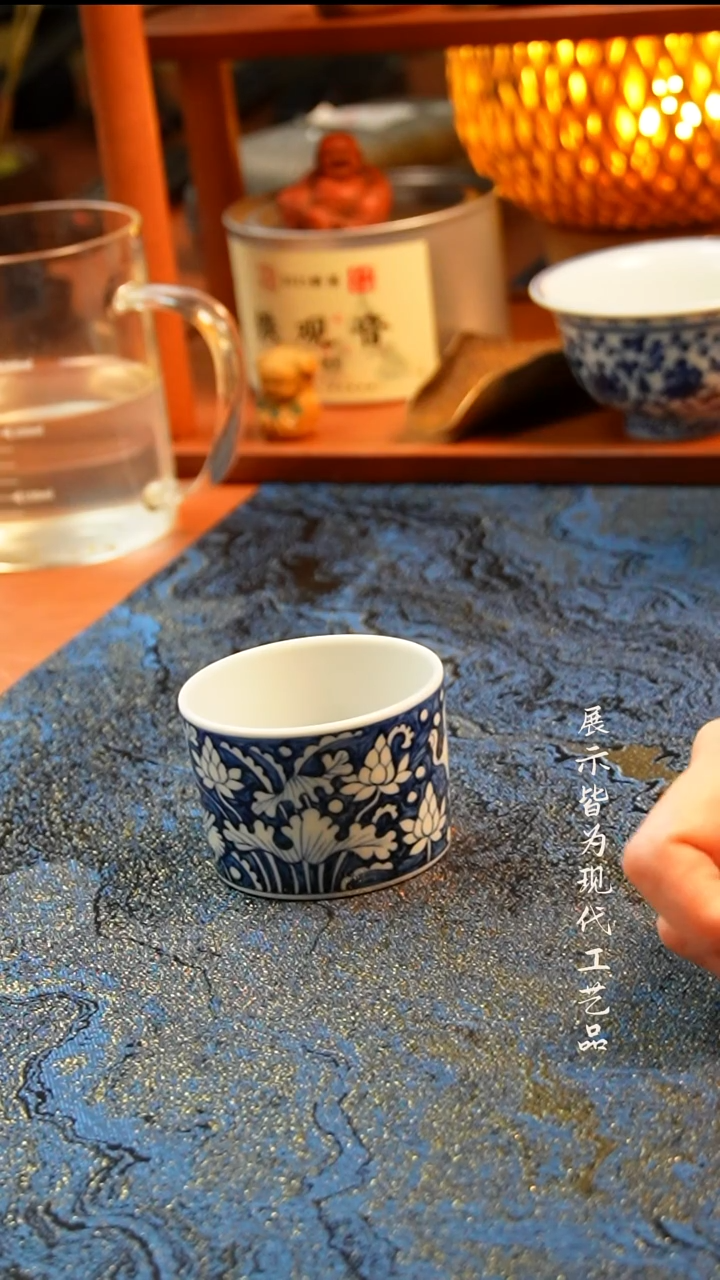 玉田慕古一鹭单杯     