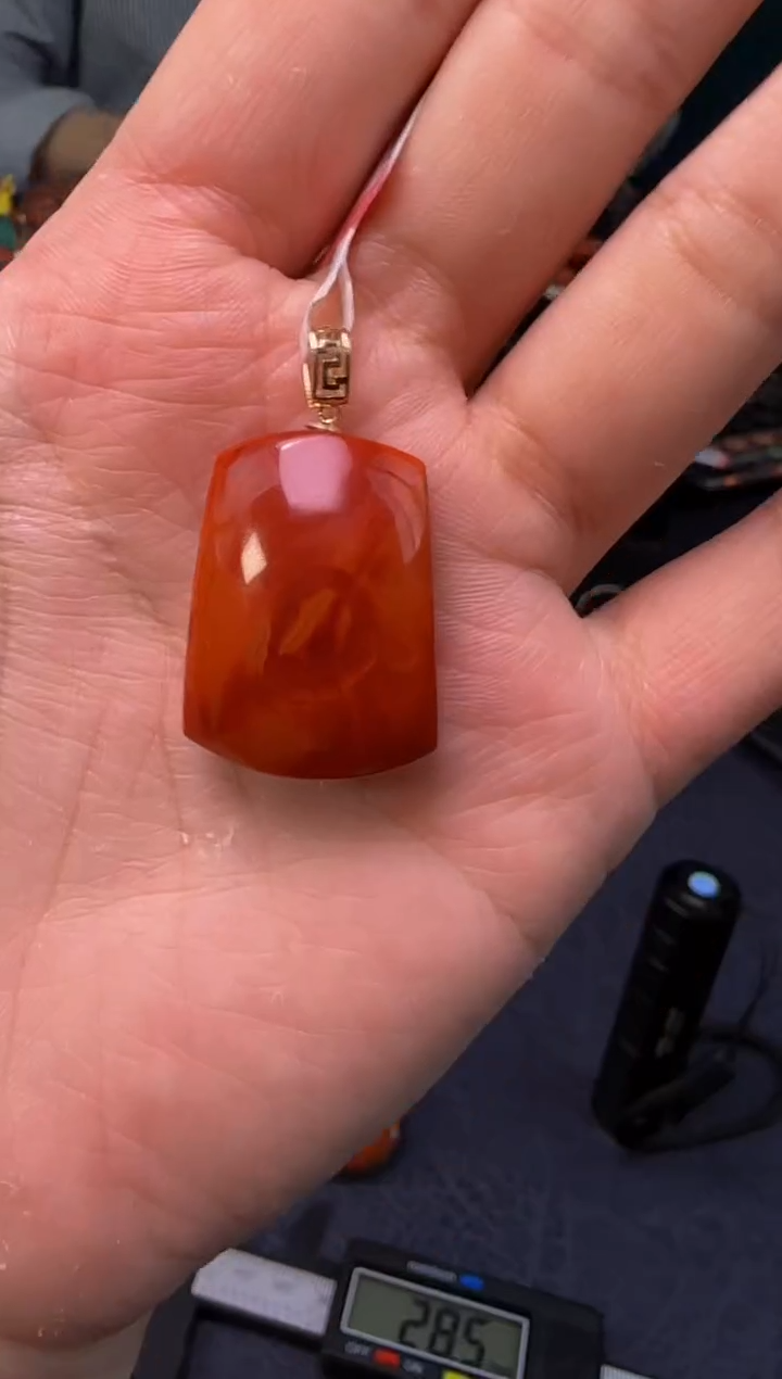 【闪购商品】南红玛瑙手串未镶嵌原矿无优化南红吊坠多样性发1