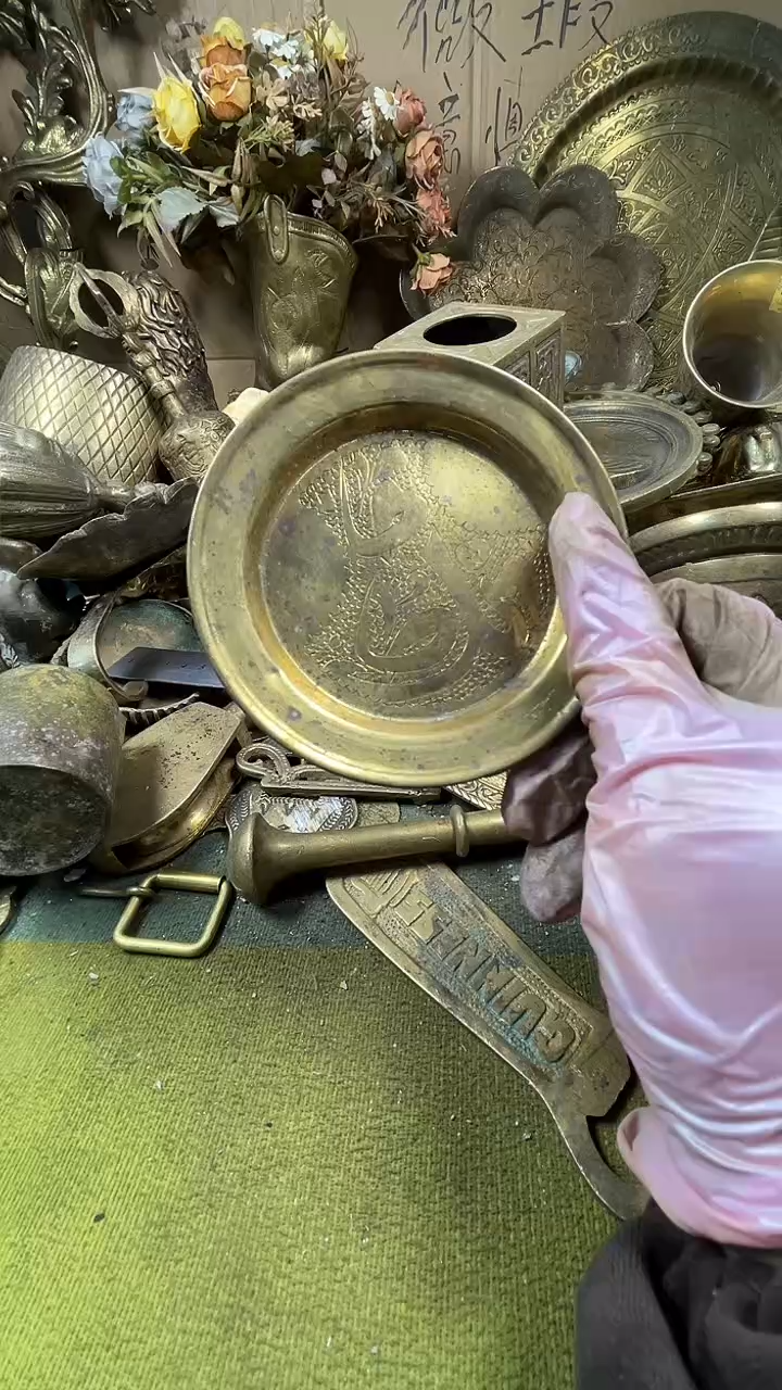 郑*东亿锦铜回流铜器摆件13