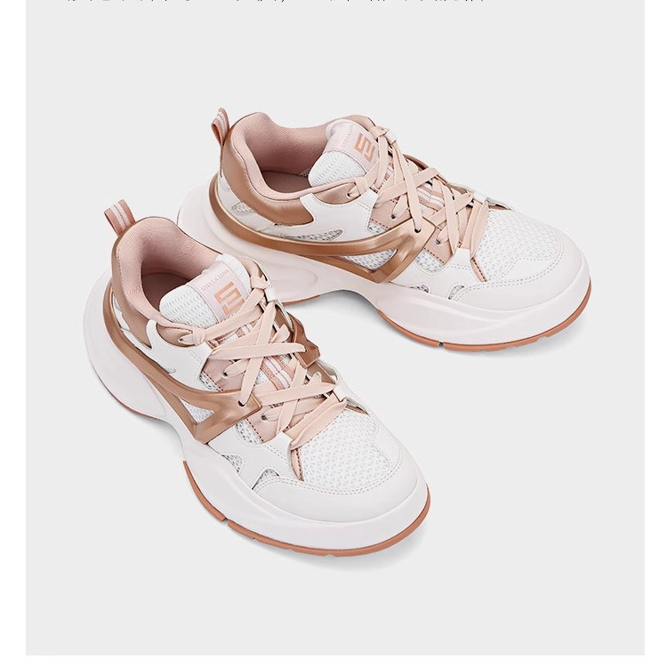 老爹鞋薄款时尚休闲鞋女鞋透气厚底春季鞋子小白鞋休闲鞋复古