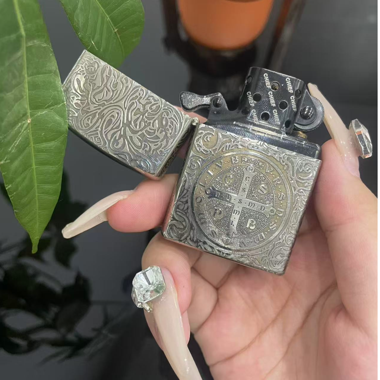 CHIEF/首领首领康斯坦丁煤油打火机 男士礼品 