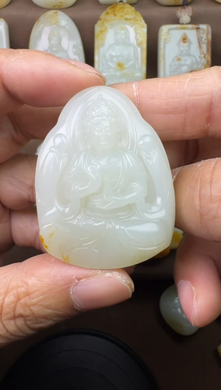 【闪购商品】和田玉颈饰未镶嵌观音