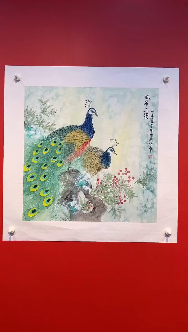 国画张建伟老师国画作品